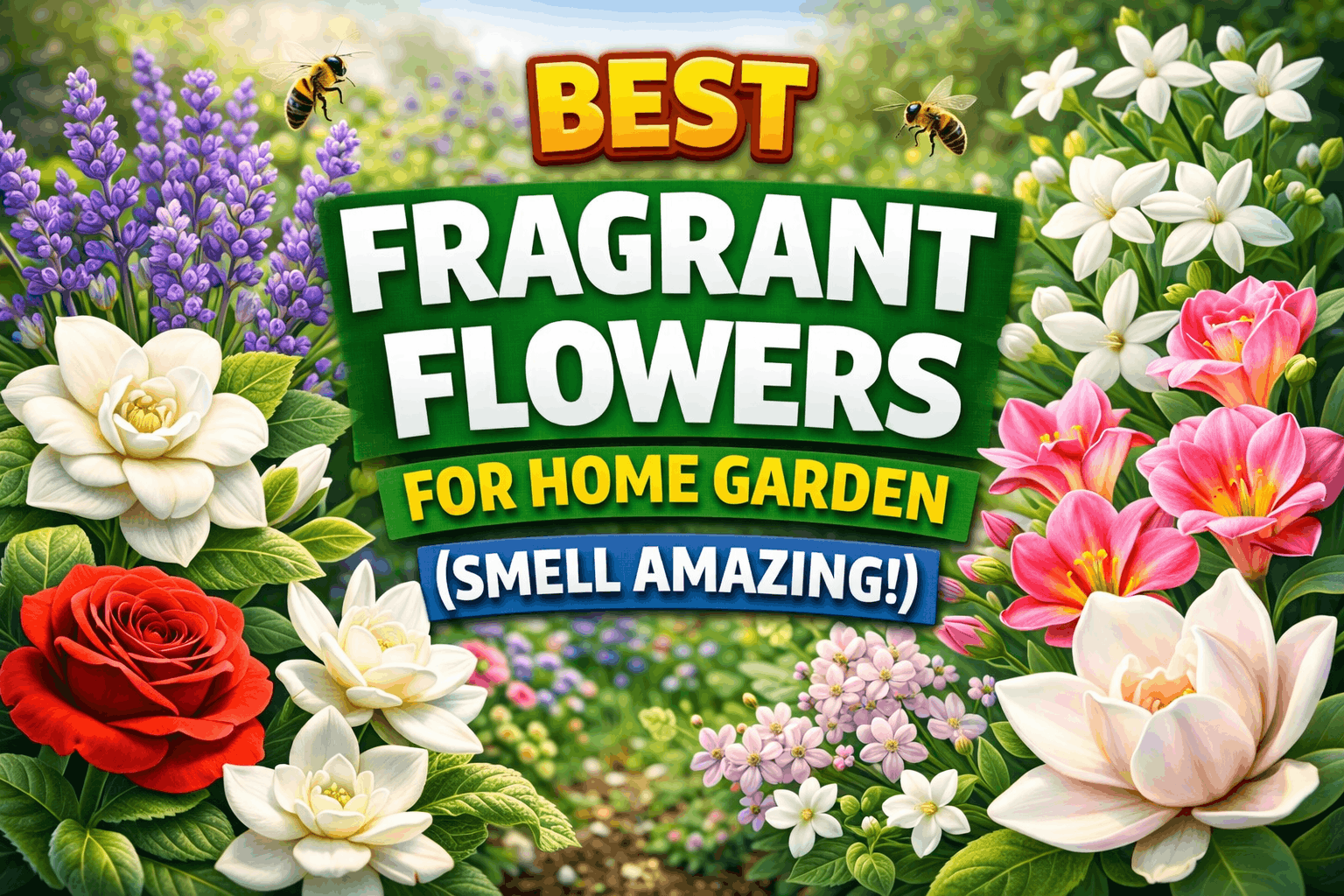 🌸 Best Fragrant Flowers for Home Garden (Smell Amazing!)